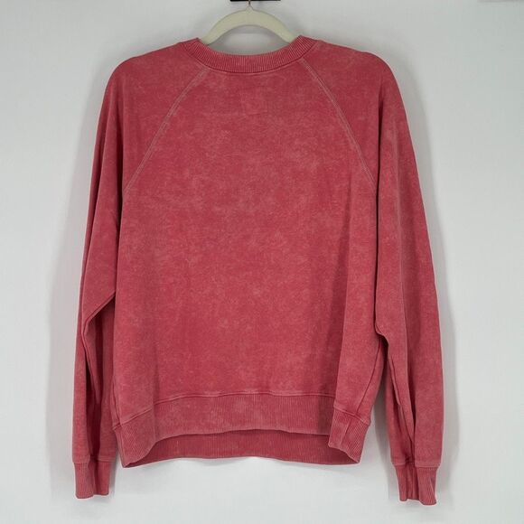 BILLABONG Sweatshirt Womens Medium Salt And Sand Guava Pink Sunset View Pullover - Picture 12 of 14